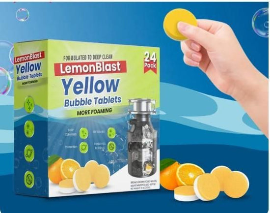 LemonBlast Yellow Bubble Tablets (24pc)